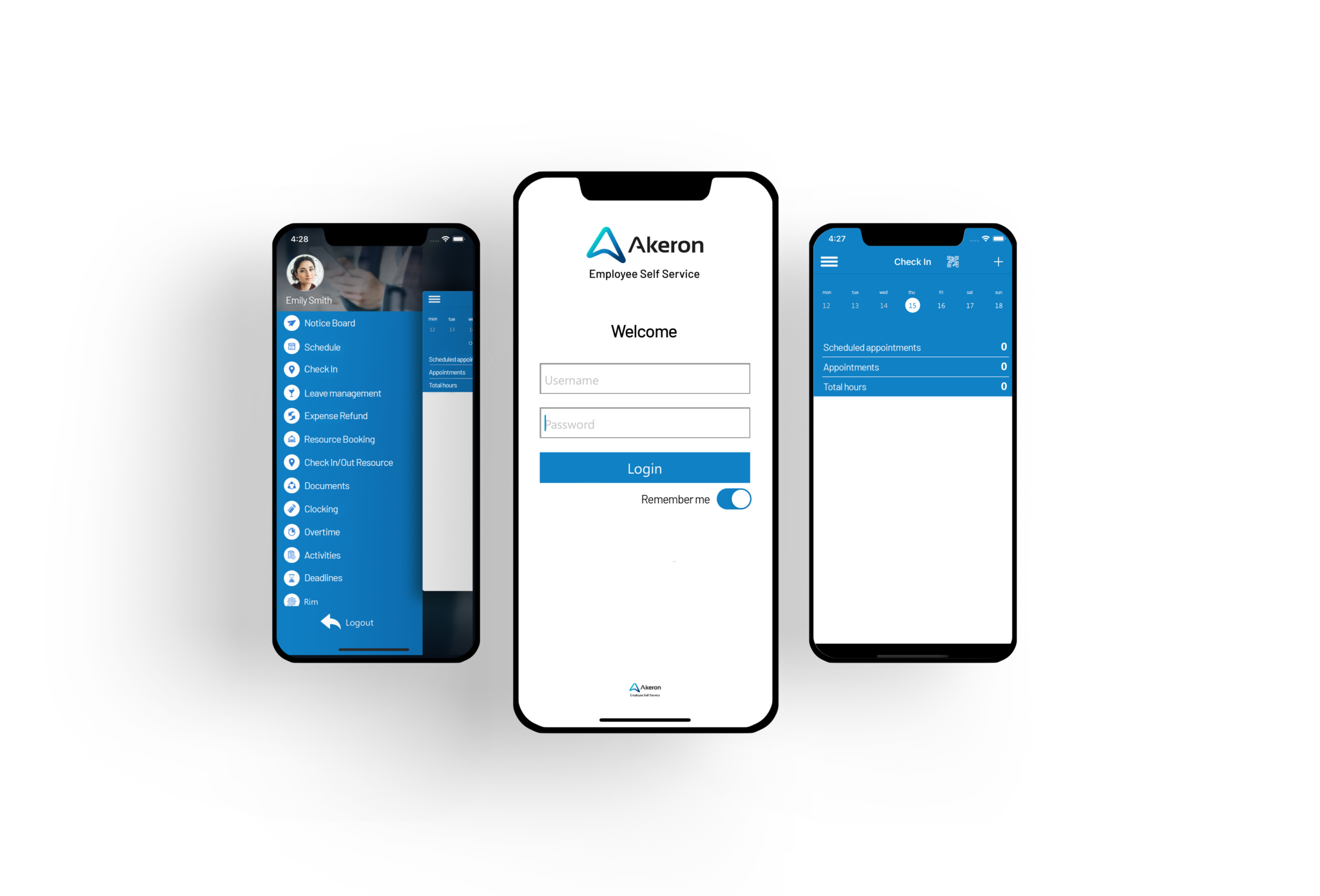 screenshot of Akeron Project Business Automation